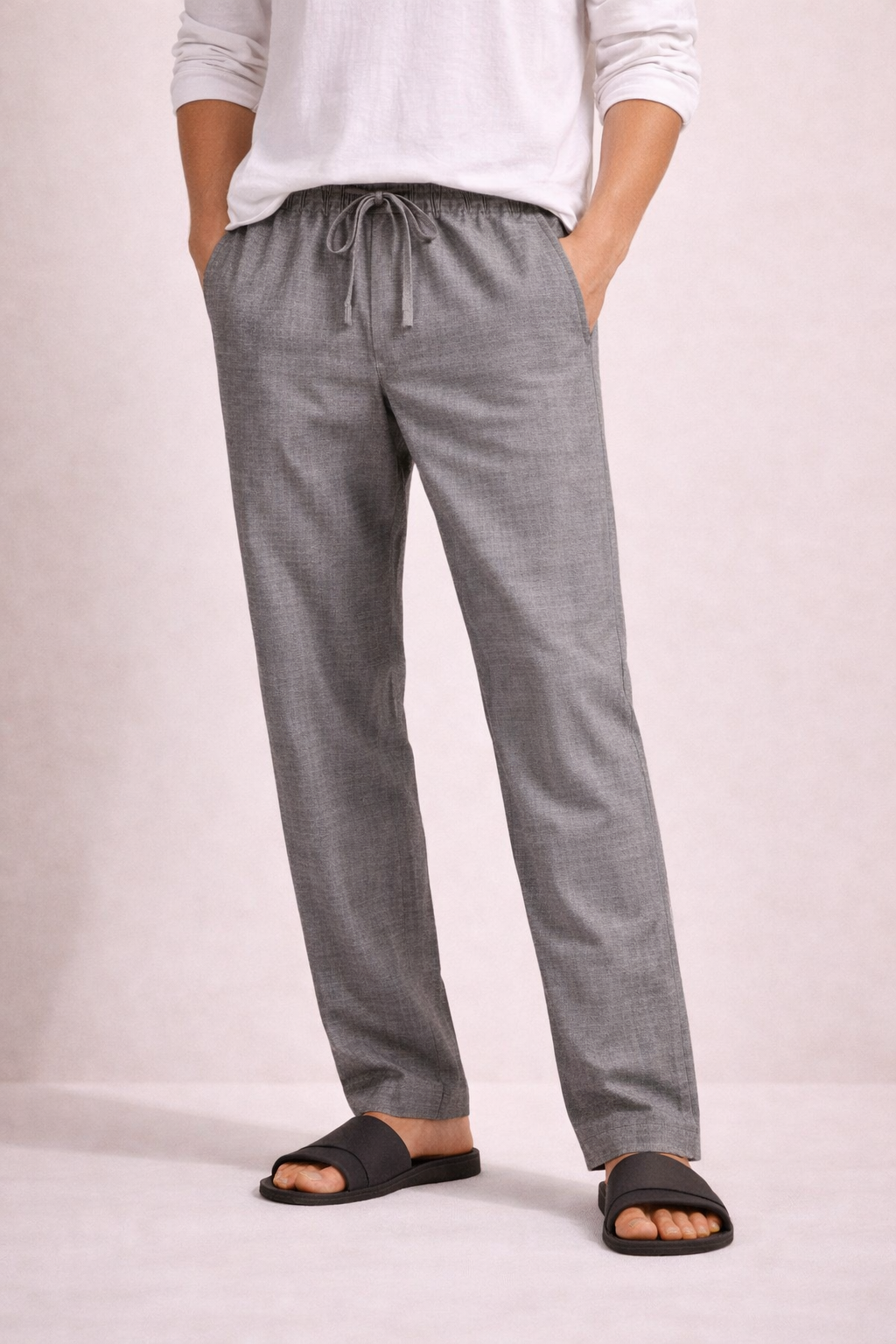 Grey cotton Pant
