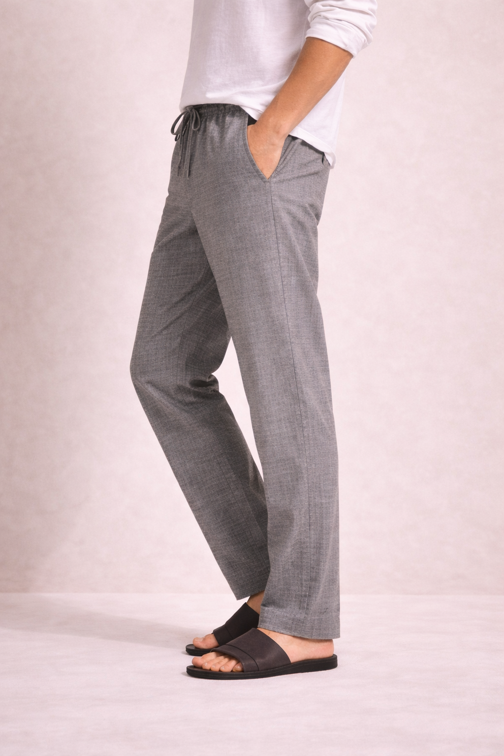 Grey cotton Pant