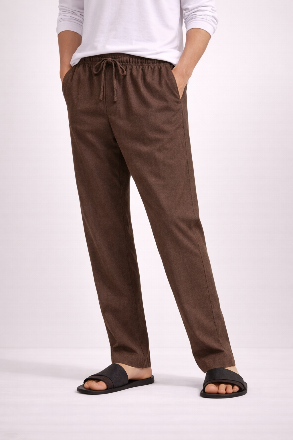 Dark Brown cotton Pant