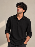 Ease Lyocell Polo – Noir