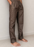 Everyday Cotton Trousers – Brown