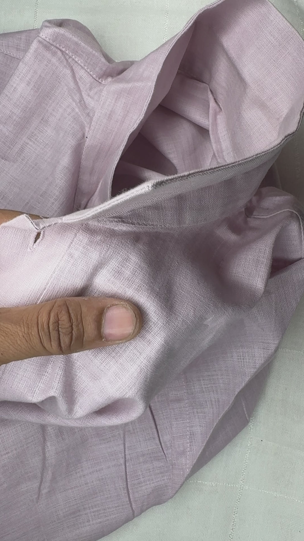 Ease Linen Polo – Lavender